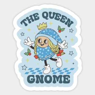the queen gnome Sticker